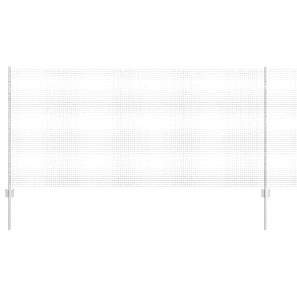 Recinzione con Posto Argento 1 x 50 m Acciaio