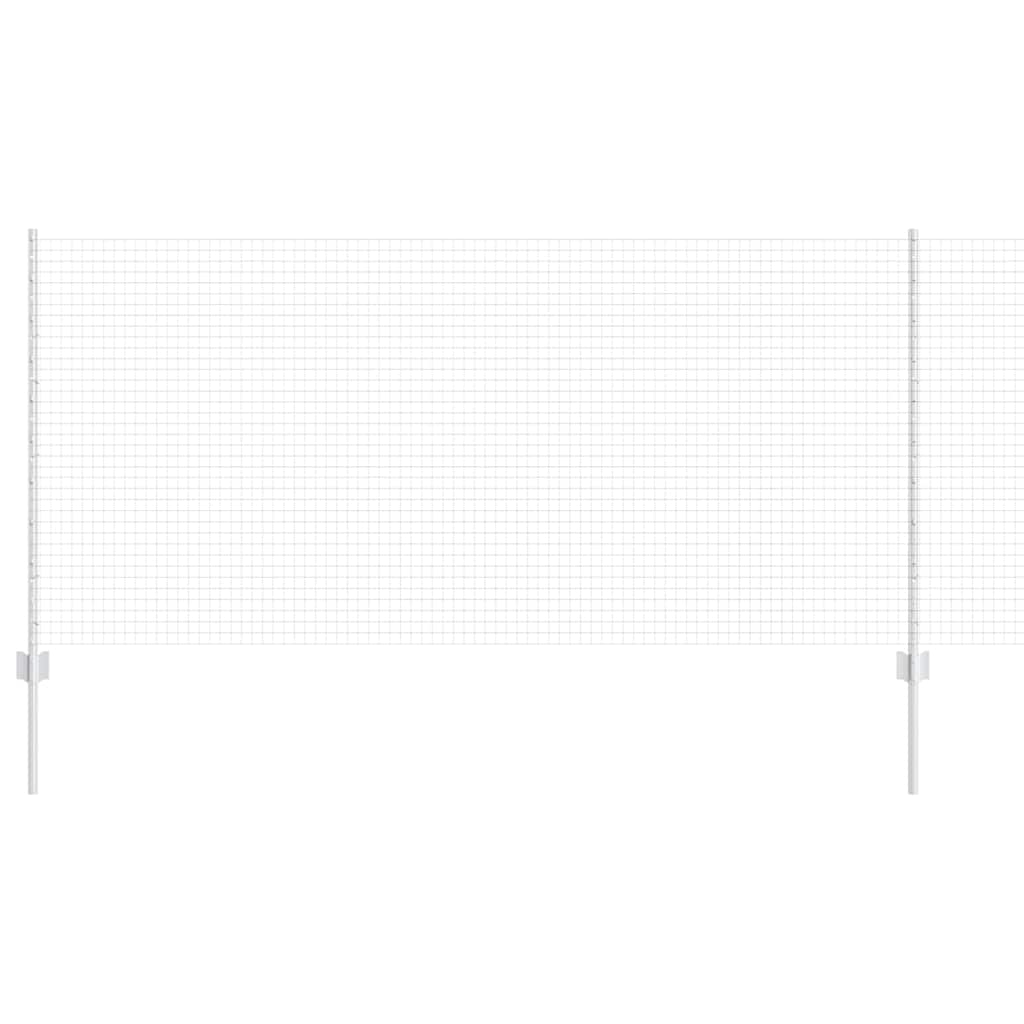 Recinzione con Posto Argento 1 x 50 m Acciaio