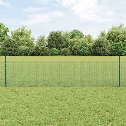 Recinzione con Posto Verde 0,5 x 10 m Acciaio