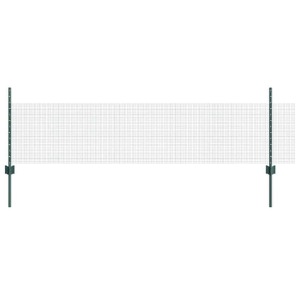 Recinzione con Posto Verde 0,5 x 10 m Acciaio
