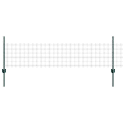 Recinzione con Posto Verde 0,5 x 10 m Acciaio