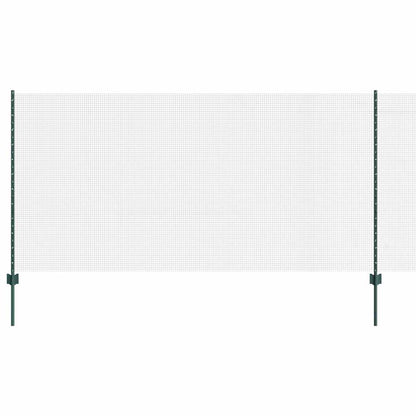 Recinzione con Posto Verde 1,2 x 25 m Acciaio e PVC