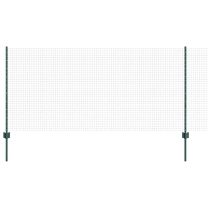 Recinzione con Posto Verde 1 x 50 m Acciaio e PVC