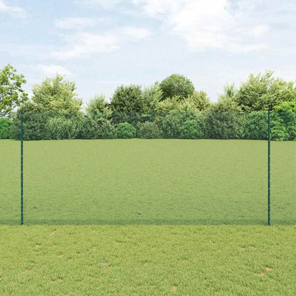 Recinzione con Posto Verde 1,4 x 50 m Acciaio e PVC