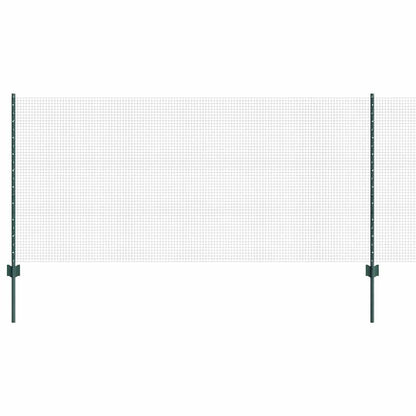 Recinzione con Posto Verde 1 x 100 m Acciaio e PVC