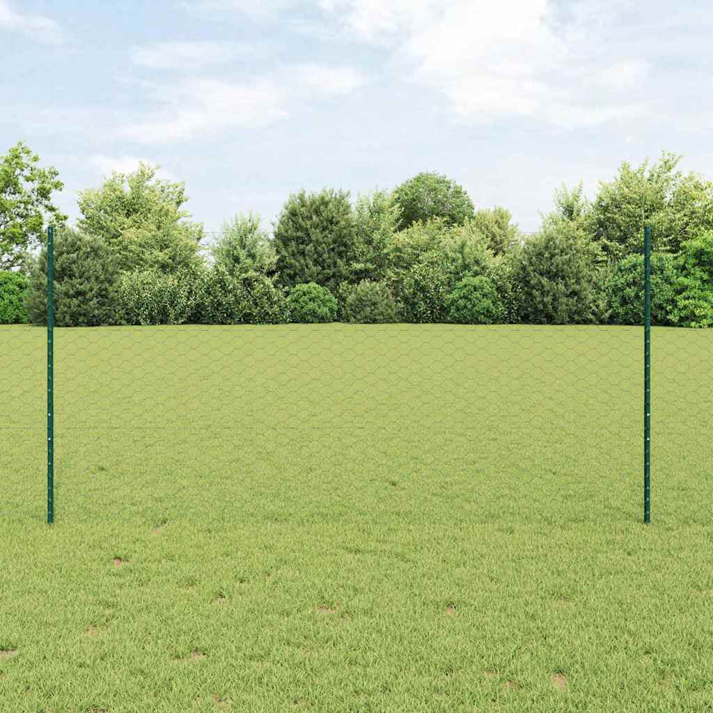 Recinzione con Posto Verde 1,2 x 25 m Acciaio