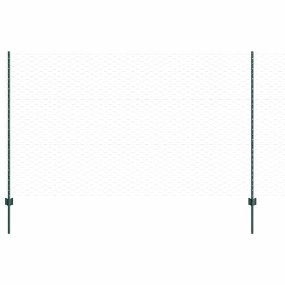 Recinzione con Posto Verde 1,4 x 25 m Acciaio