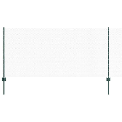 Recinzione con Posto Verde 1 x 50 m Acciaio e PVC