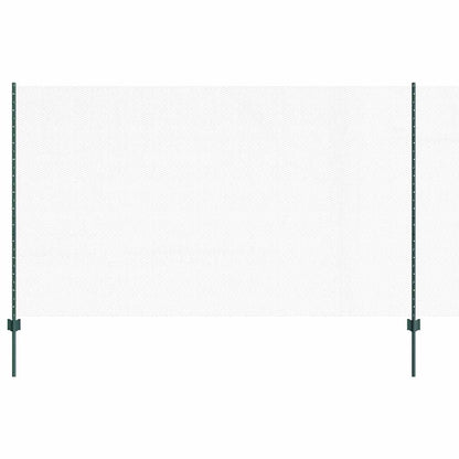 Recinzione con Posto Verde 1,4 x 50 m Acciaio e PVC