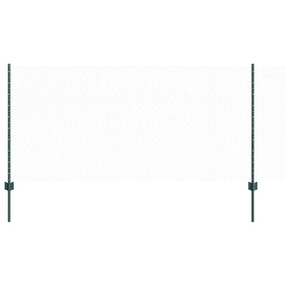 Recinzione con Posto Verde 1 x 100 m Acciaio e PVC