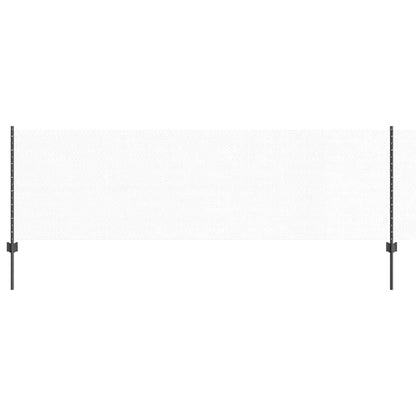 Recinzione con Posto Grigio 0,8 x 25 m Acciaio