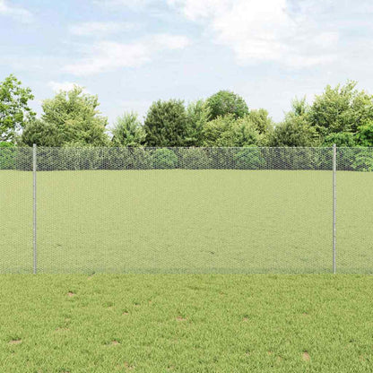 Recinzione con Posto Argento 1 x 10 m Acciaio