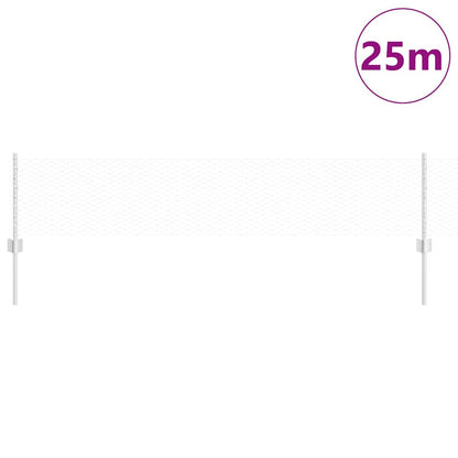 Recinzione con Posto Argento 0,4 x 25 m Acciaio