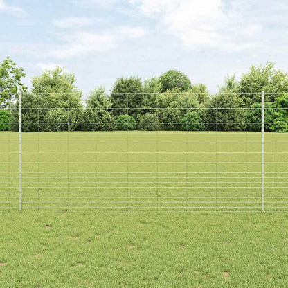 Recinzione con Posto Argento 1,2 x 25 m Acciaio