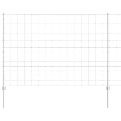 Recinzione con Posto Argento 1,5 x 25 m Acciaio