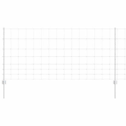 Recinzione con Posto Argento 1 x 50 m Acciaio