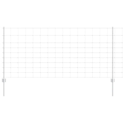 Recinzione con Posto Argento 1 x 50 m Acciaio