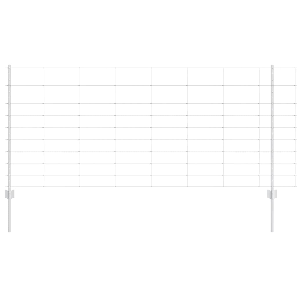 Recinzione con Posto Argento 1 x 50 m Acciaio