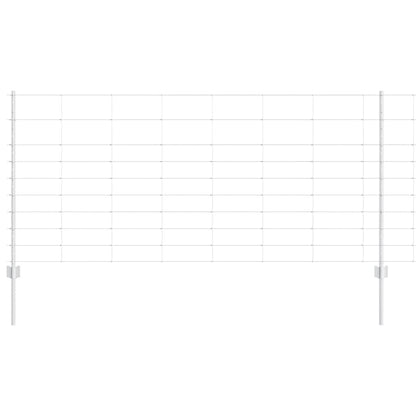 Recinzione con Posto Argento 1 x 50 m Acciaio