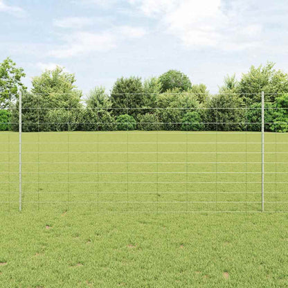 Recinzione con Posto Argento 1,2 x 50 m Acciaio