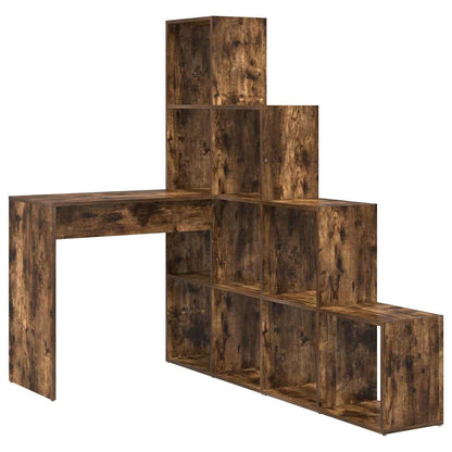 Scrivania ad angolo Rovere fumÃ© 101,5 x 149,5 x 149,5 cm