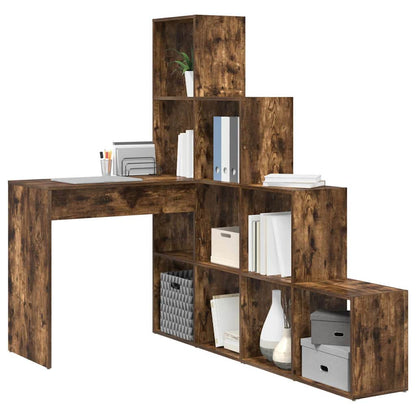 Scrivania ad angolo Rovere fumÃ© 101,5 x 149,5 x 149,5 cm