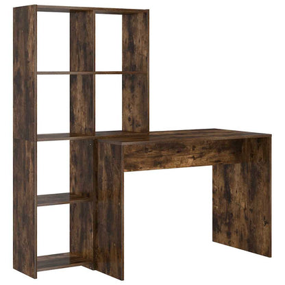 Scrivania Rovere fumÃ© 138,5 x 55 x 143 cm Legno multistrato