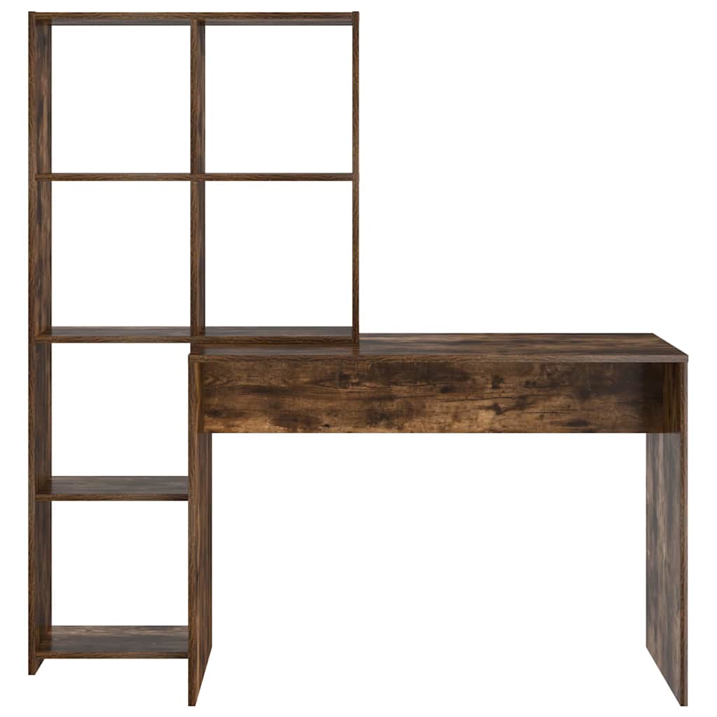 Scrivania Rovere fumÃ© 138,5 x 55 x 143 cm Legno multistrato