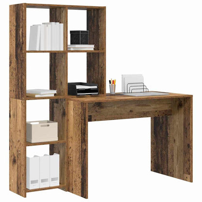 Scrivania Legno vecchio 138,5 x 55 x 143 cm Legno multistrato