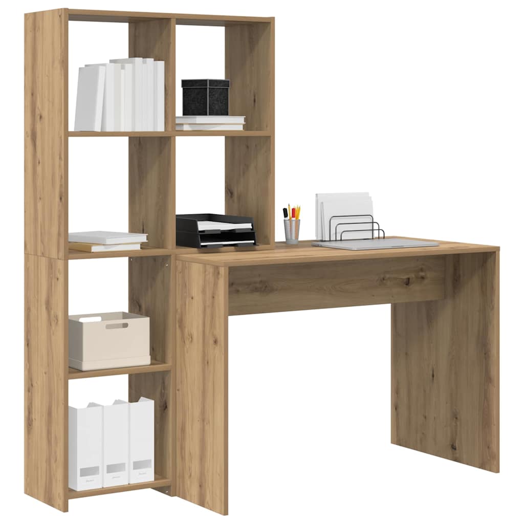 Scrivania Rovere artigianale 138,5 x 55 x 143 cm