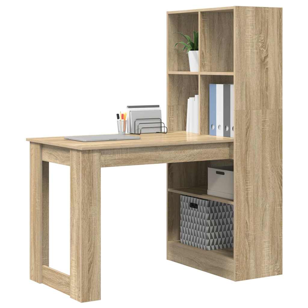 Scrivania Rovere Sonoma 122 x 67 x 145 cm Legno multistrato
