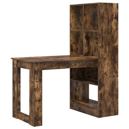 Scrivania Rovere fumÃ© 122 x 67 x 145 cm Legno multistrato