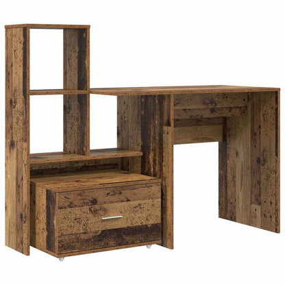 Scrivania Legno vecchio 131,5 x 50 x 106,5 cm Legno multistrato