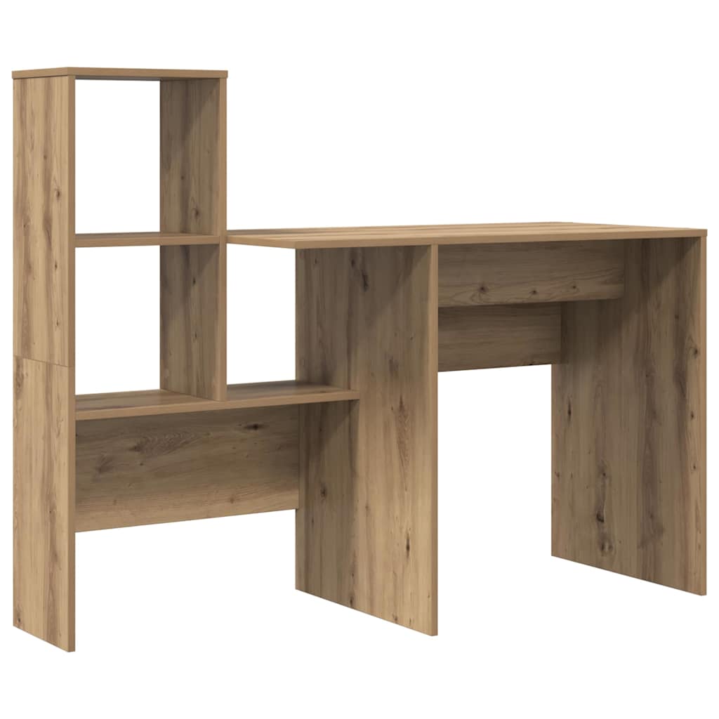 Scrivania con cassetto Rovere artigianale 131,5 x 50 x 106,5 cm