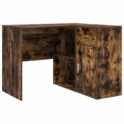 Scrivania ad angolo con cassetto Rovere fumÃ© 102 x 88 x 75 cm
