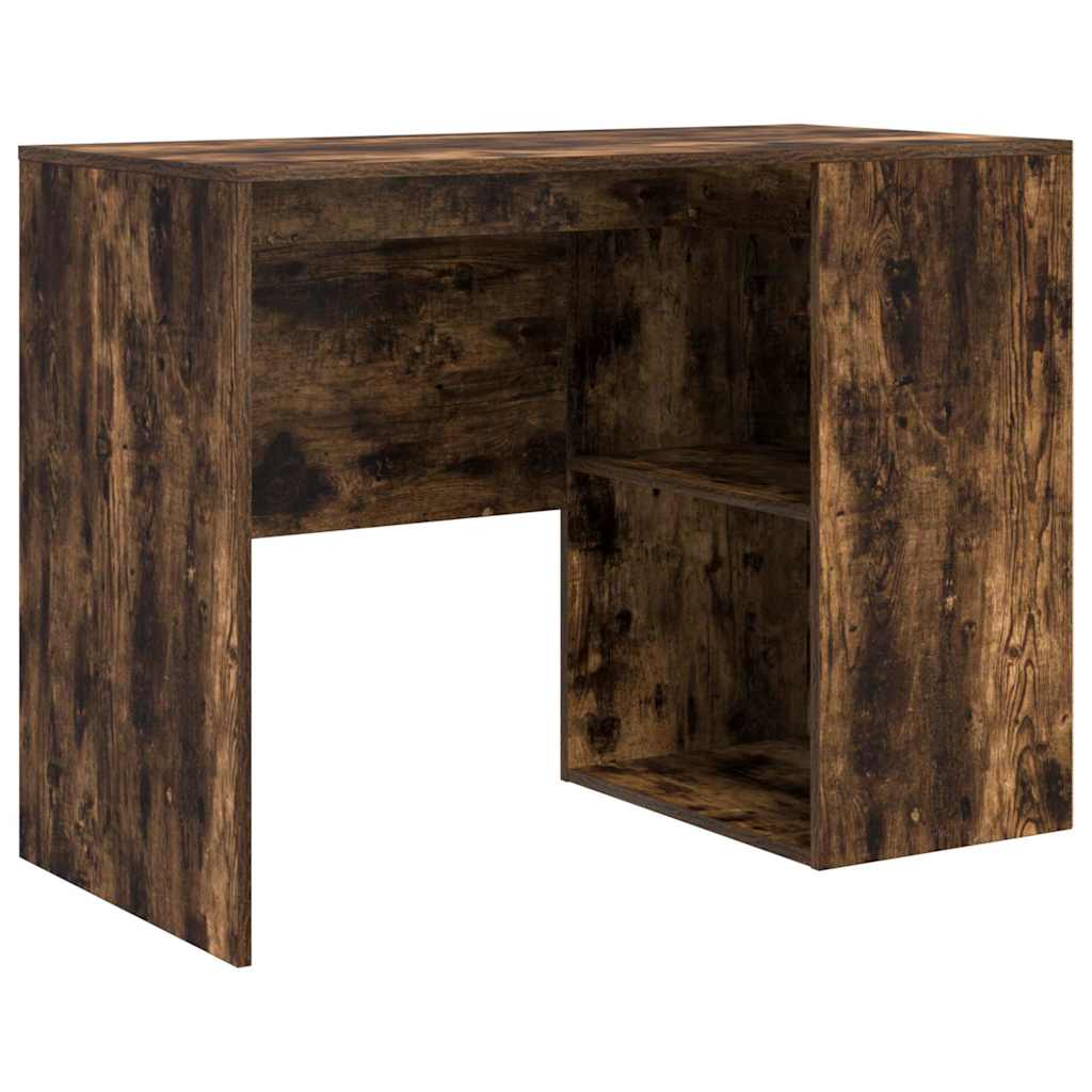 Scrivania ad angolo con cassetto Rovere fumÃ© 102 x 88 x 75 cm