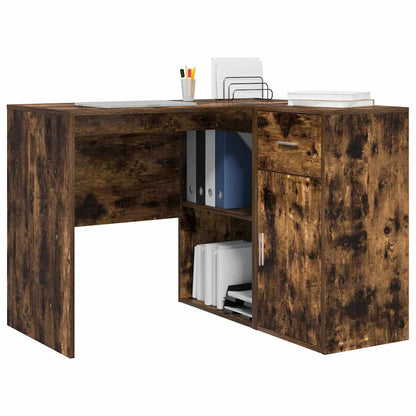 Scrivania ad angolo con cassetto Rovere fumÃ© 102 x 88 x 75 cm