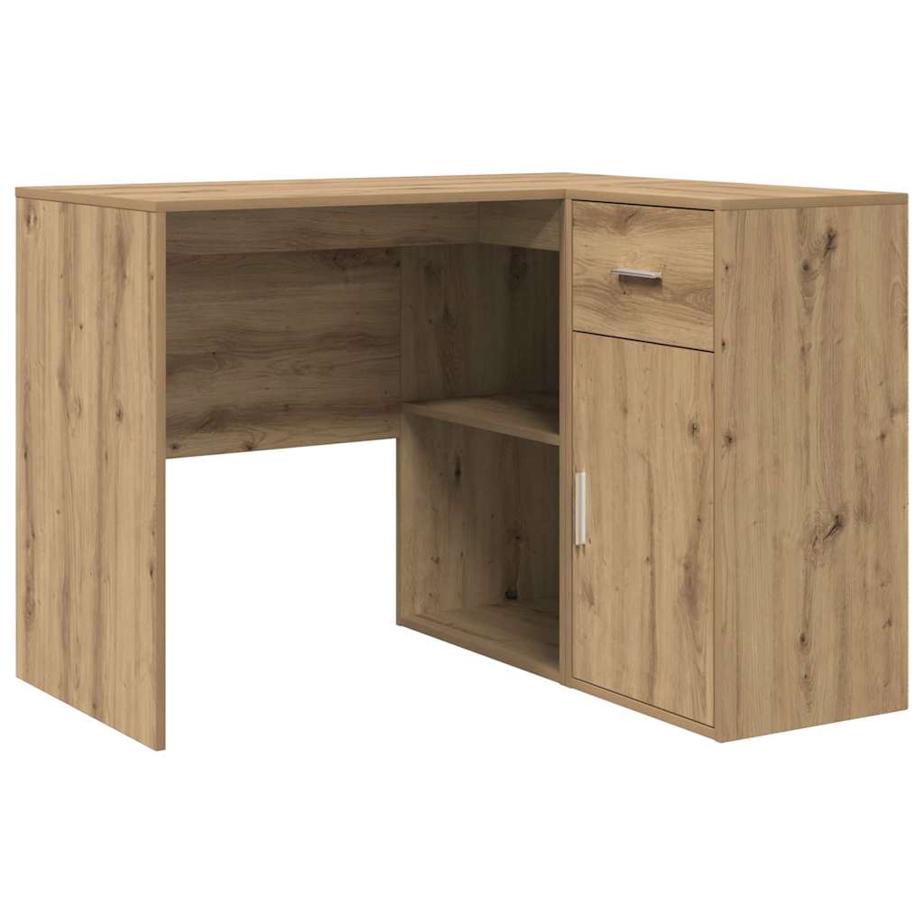 Scrivania ad angolo Rovere artigianale 102 x 88 x 75 cm