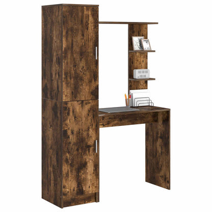 Scrivania 2 pcs Rovere fumÃ©