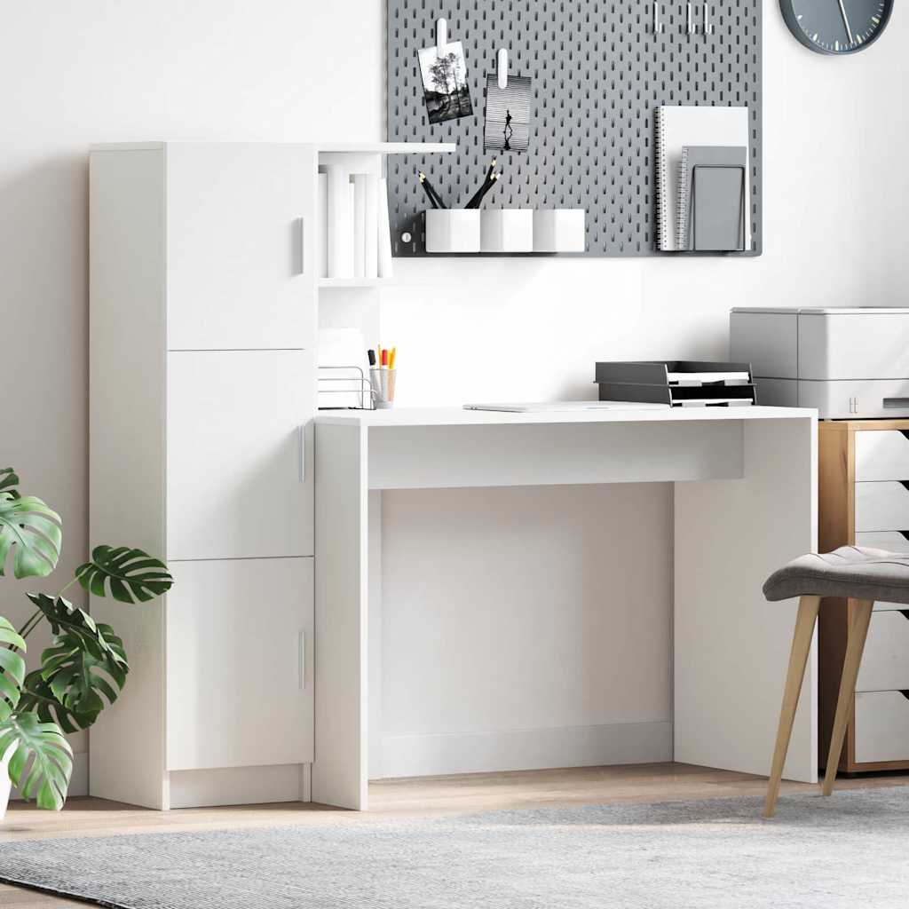Scrivania 2 pcs Bianco