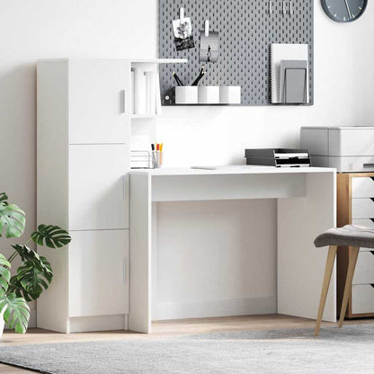 Scrivania 2 pcs Bianco