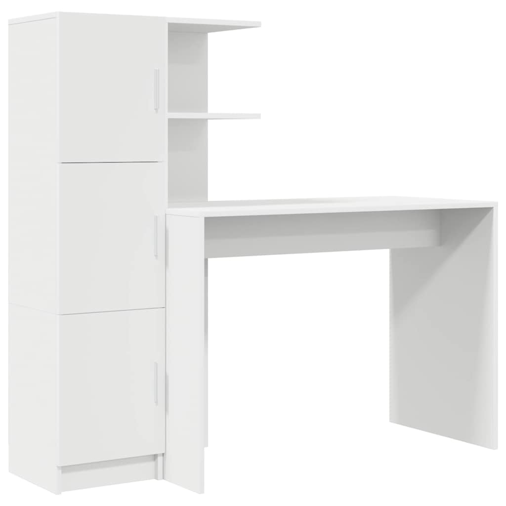 Scrivania 2 pcs Bianco