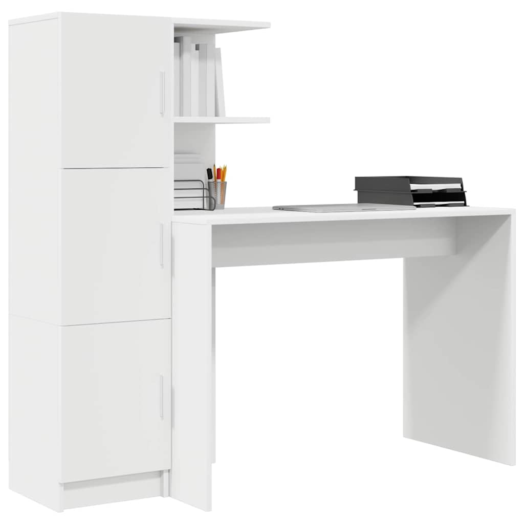 Scrivania 2 pcs Bianco