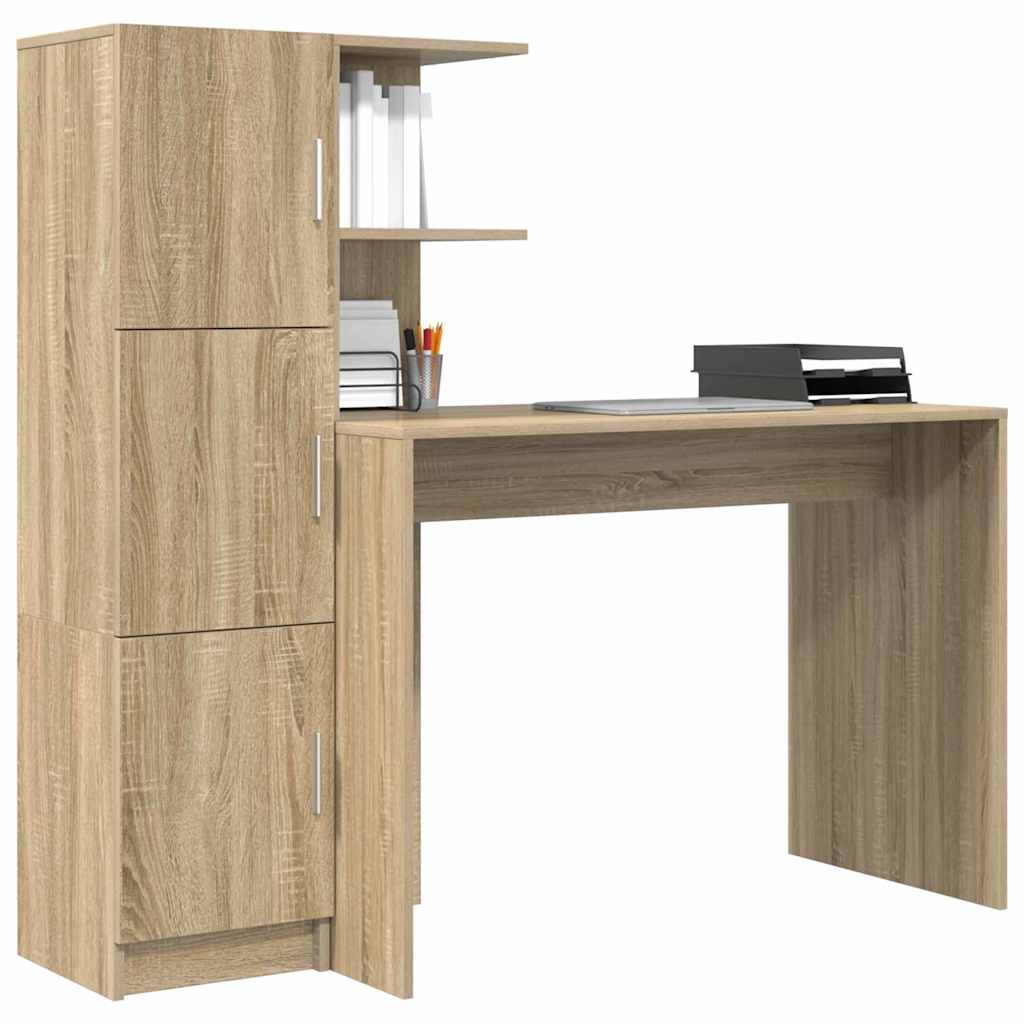 Scrivania 2 pcs Rovere Sonoma