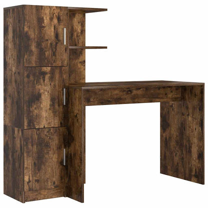 Scrivania 2 pcs Rovere fumÃ©