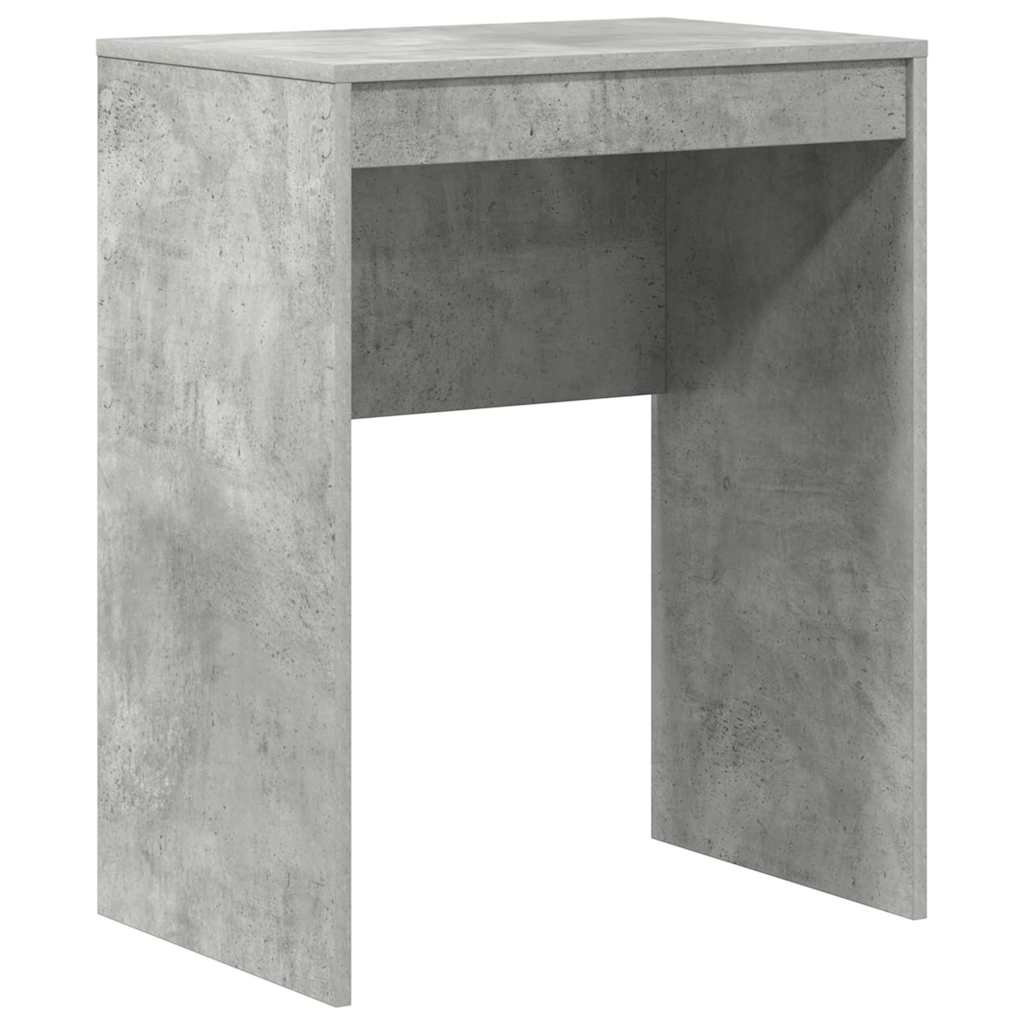 Scrivania con cassetto 2 pcs Grigio cemento