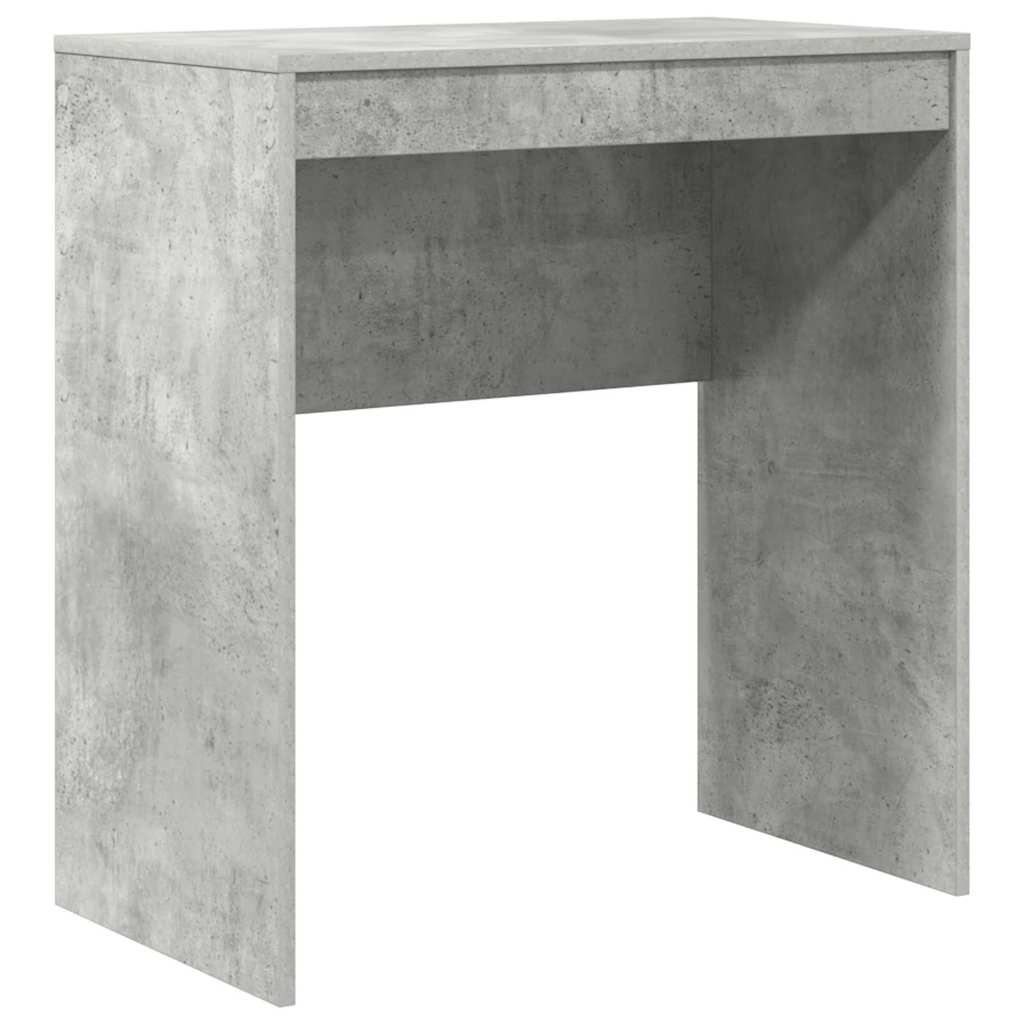 Scrivania con cassetto 2 pcs Grigio cemento