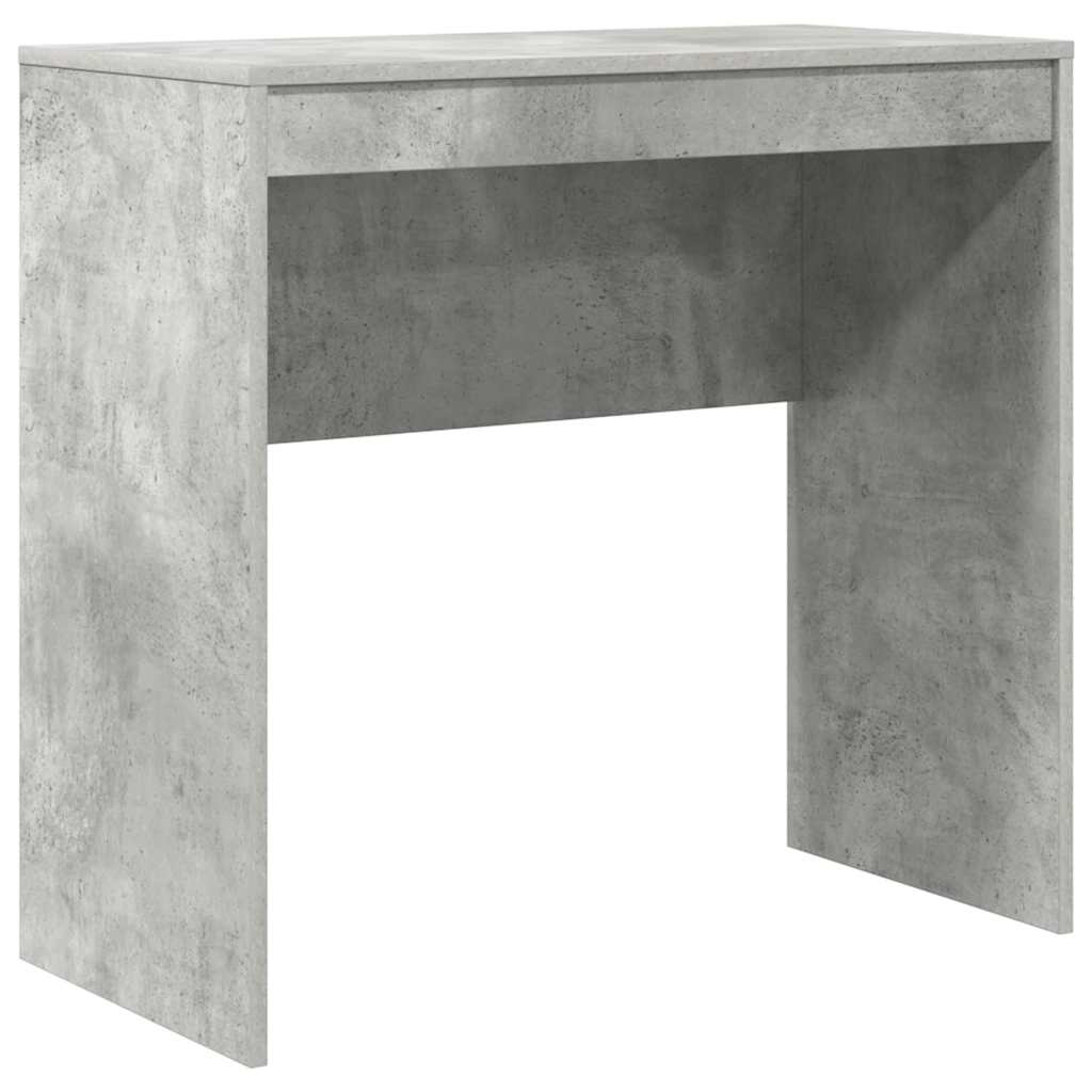 Scrivania con cassetto 2 pcs Grigio cemento