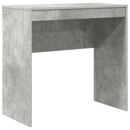Scrivania con cassetto 2 pcs Grigio cemento