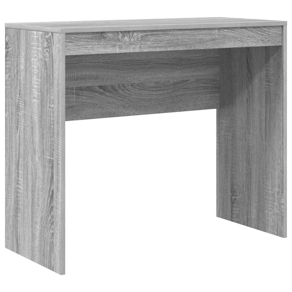 Scrivania con cassetto 2 pcs Grigio Sonoma